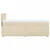 Vidaxl Box spring postelja z vzmetnico krem 90x200 cm blago