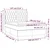 Vidaxl Box spring postelja z vzmetnico LED temno modra 140x190cm žamet