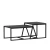 Hanah Home Klub sto Minimal 75x38x50cm Antracit