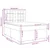 Vidaxl Box spring postelja z vzmetnico temno rjava 160x200 cm blago