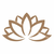 WALLXPERT Lotus Flower 2 Copper
