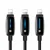 Mcdodo POLNILNI KABEL MCDODO USB-C ZA IPHONE LIGHTNING FAST CHARGING 1M LED