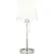 Endon 99596 - Stona lampa 1xE27/10W/230V bela/sjajni hrom
