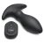 ThunderPlugs Rim Slide 10X Sliding Ring Silicone Butt Plug with Remote Black