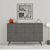 HANAH HOME Komoda Dune - Anthracite
