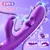 SuperLove Rubbing Bean G-Spot Rabbit Vibrator Purple