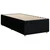 Vidaxl Box spring postelja z vzmetnico črna 90x200 cm blago
