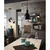 Eglo 55251 - Stona lampa PRIDDY 1xE27/40W/230V crna