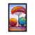 Plakat jesenski gozd - 20x30 silver
