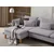 Atelier del Sofa Ugaona garnitura Flexy Relax, 285 x 150 x 100 cm, Siva