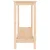 Konzolni stol 110 x 40 x 80 cm od masivne borovine