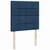 Vidaxl Box spring postelja z vzmetnico modra 90x200 cm blago