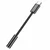 BOROFONE ADAPTER BV15 AUDIO - TIP C NA JACK 3,5MM - CRNI (DAC)