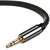 MG Angled avdio kabel 3.5mm mini jack M/M 3m, črna