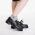 Nogavice Footshop Ankle Socks 3-Pack Grey 36-38
