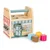 Ecotoys Drvena edukativna kocka Store s bravicama
