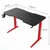 Nanobit Gaming sto NB501 120cm, Crveni
