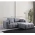 Atelier del Sofa Ugaona garnitura Amaris, 180x120x65 cm, Siva