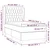 Vidaxl Box spring postelja z vzmetnico temno rjav 90x190 cm blago