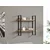 Hanah Home Buba Sapphire Oak Zidna polica, Crna
