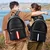 Bopai Unisex ranac za laptop, 16; Crni