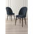 Hanah Home Set stolica Ritim, 44x96x42 cm, 6 komada, Antracit-braon