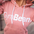 GymBeam Ženska dukserica Powder Peach