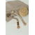 9401101 BIBS Priponka za dudo - Sand/Ivory