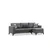 Kristal Rest 2+Corner - Dark Grey Dark Grey Corner Sofa-Bed
