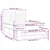 Vidaxl Box spring postelja z vzmetnico modra 140x200 cm blago