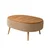 Hanah Home Luno klub sto 90 × 45 × 60 cm, braon