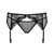 Halteri i tanga Charms crne boje - S/M