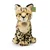 Plišasti serval 30 cm ECO-FRIENDLY