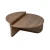 Hanah Home Klub sto-set Orion, 90x60x30, 85x30x35cm, 2 komada, Braon