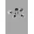 Opviq Luster 846STL2947, Crni