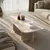 HANAH HOME Sto za dnevnu sobu Akira Travertine