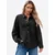 Imily Bela Bluza črn denim