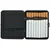 Kovinska cigaretnica, črna struktura