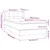 vidaXL vidaXL Box spring postelja z vzmetnico krem 80x200 cm blago, (20893165)