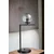 Opviq Stona lampa E27 Socket, Crno-Siva