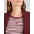 s.Oliver Top bordo/bela