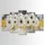 Wallity Set Slika 5MDF4599, 5 Delova