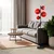 Opviq Podna lampa Benek-20-15-14511, 35x35x165 cm, IP20, Crno-crvena