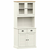 Visoka komoda VIGO bijela 78 x 40 x 175 cm od masivne borovine
