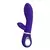 Vibrator Thomas, Silikonski, 20cm, Ljubičasti