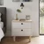 Hanah Home noćni ormarić Rayme, 44,5 cm, hrast Sapphire / beli