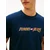 Tommy Jeans Majica marine/žafran