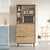 Hanah Home Kuhinjski ormar ON9A S, Badem