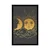 Plakat harmonija sonca in lune - 30x45 black