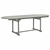 Vrtni blagovaonski stol (160 - 240)x100x75 cm od drva bagrema